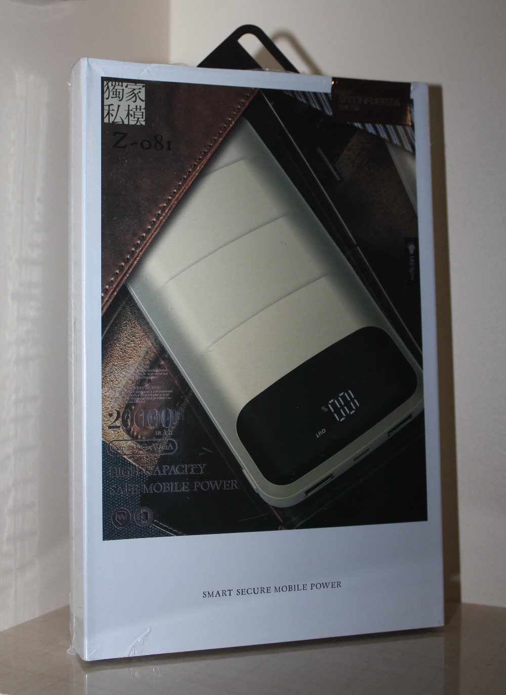  TECHFUERZA 20000mAh, 2 usb Power Bank