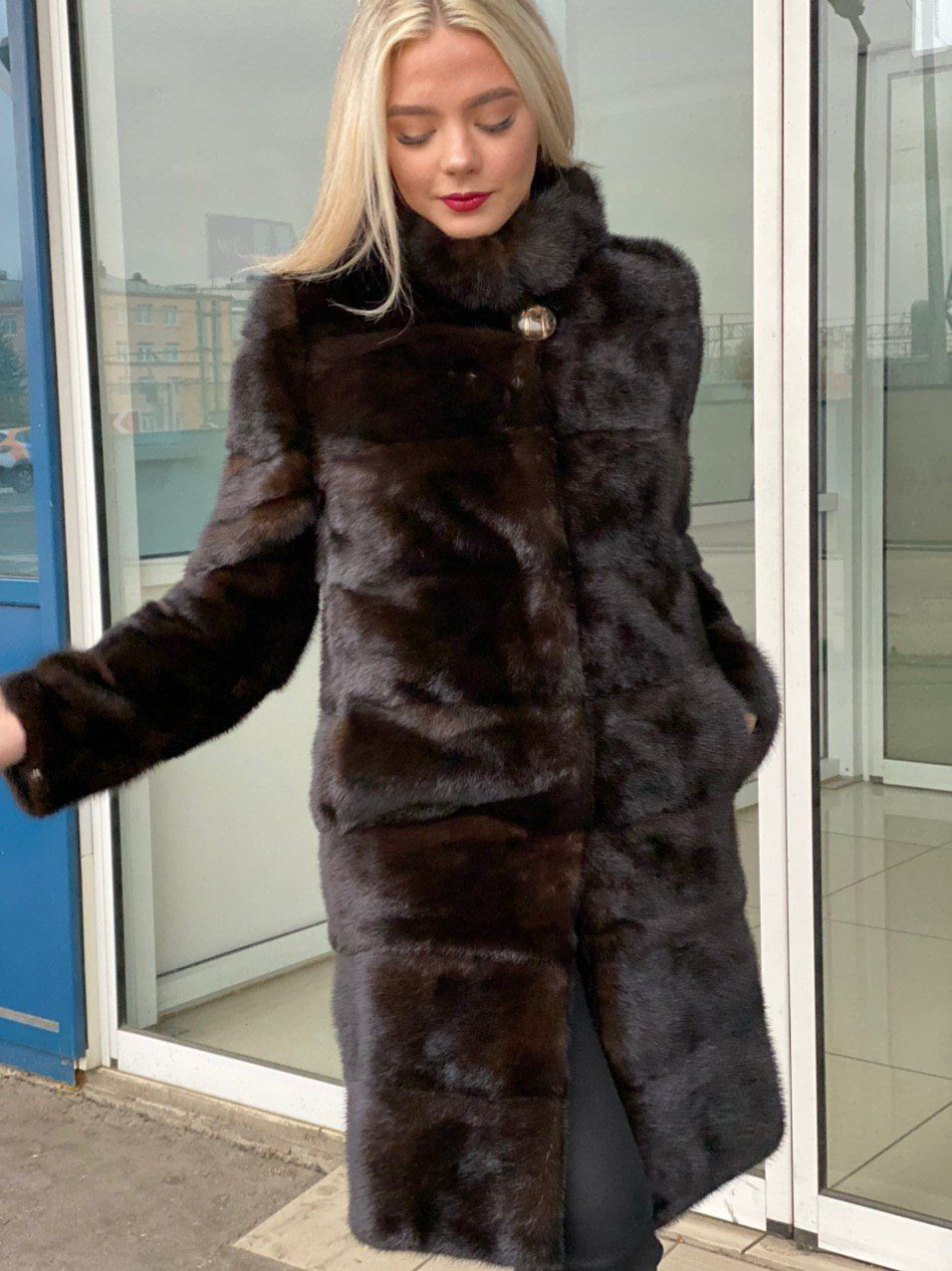 шубка из меха норки   29тр