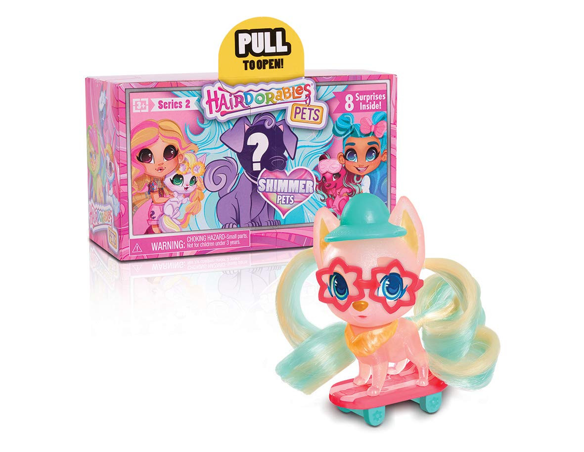 590 2  Hairdorables Pets Set - Series 2