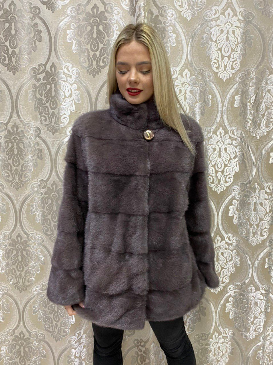 Шубка норка р Большие размеры !!! 50-60