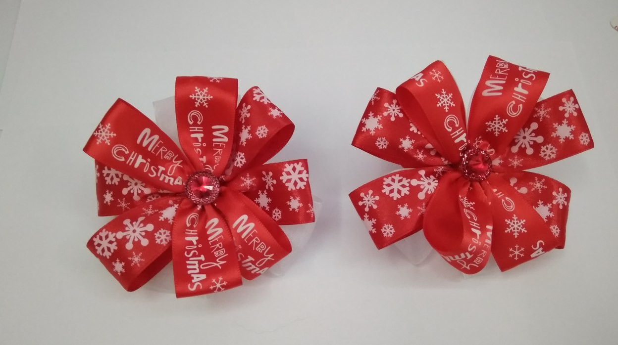 банты на резинке Merry Christmas