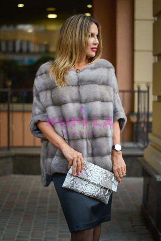 Норковый свитер