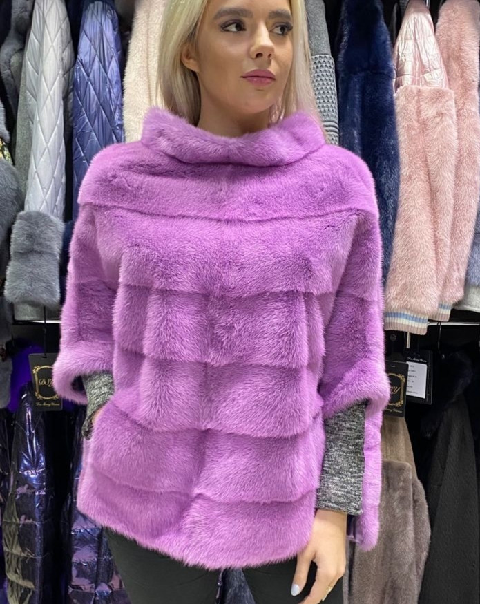 Норковый свитер 29500