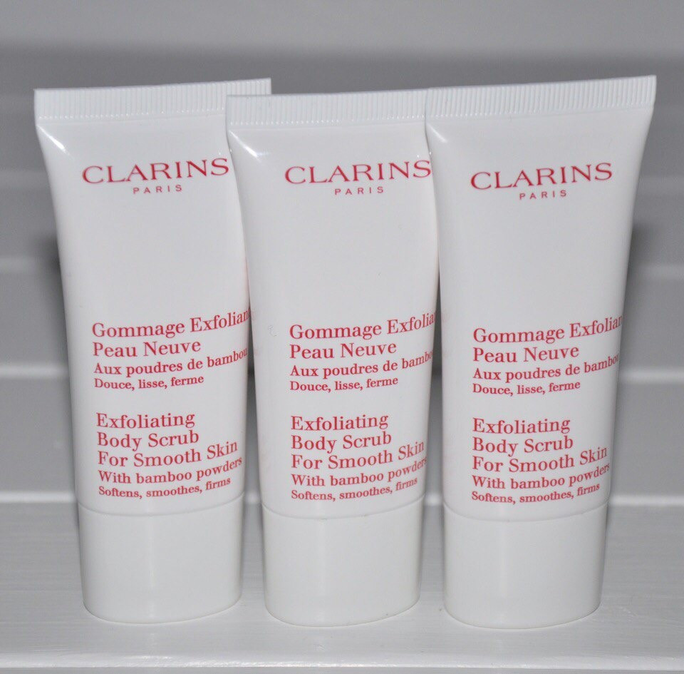 CLARINS Peau Neuve Отшелушивающий крем для тела 30 мл. Цена 249 р. (без коробки)