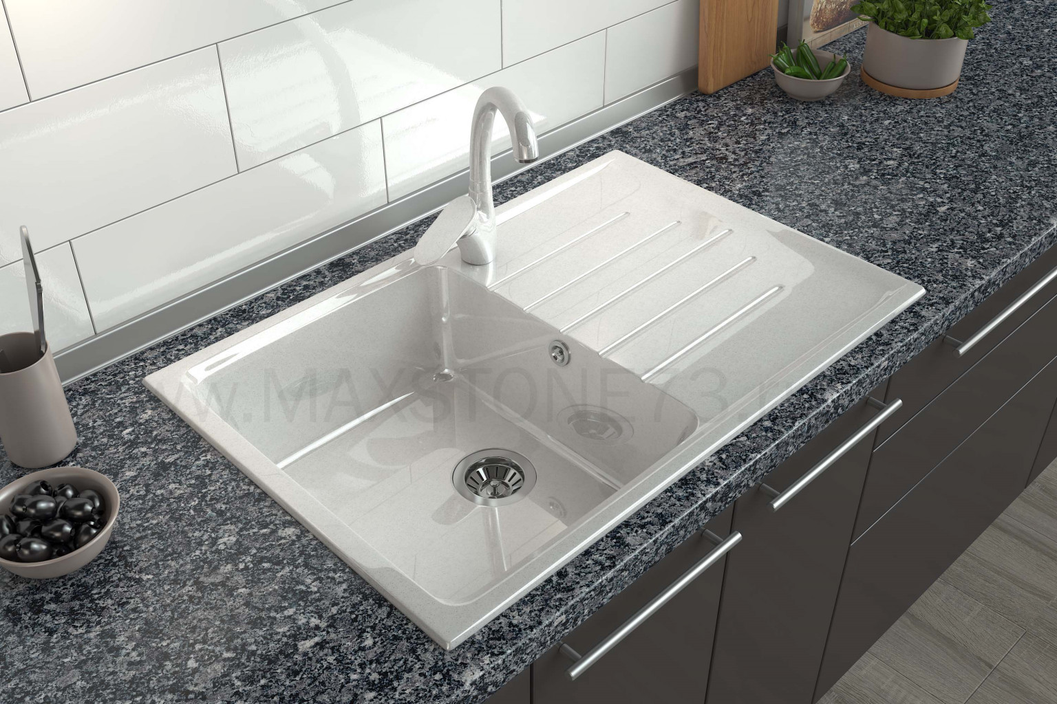 КАМЕННАЯ МОЙКА MS-7  4388р