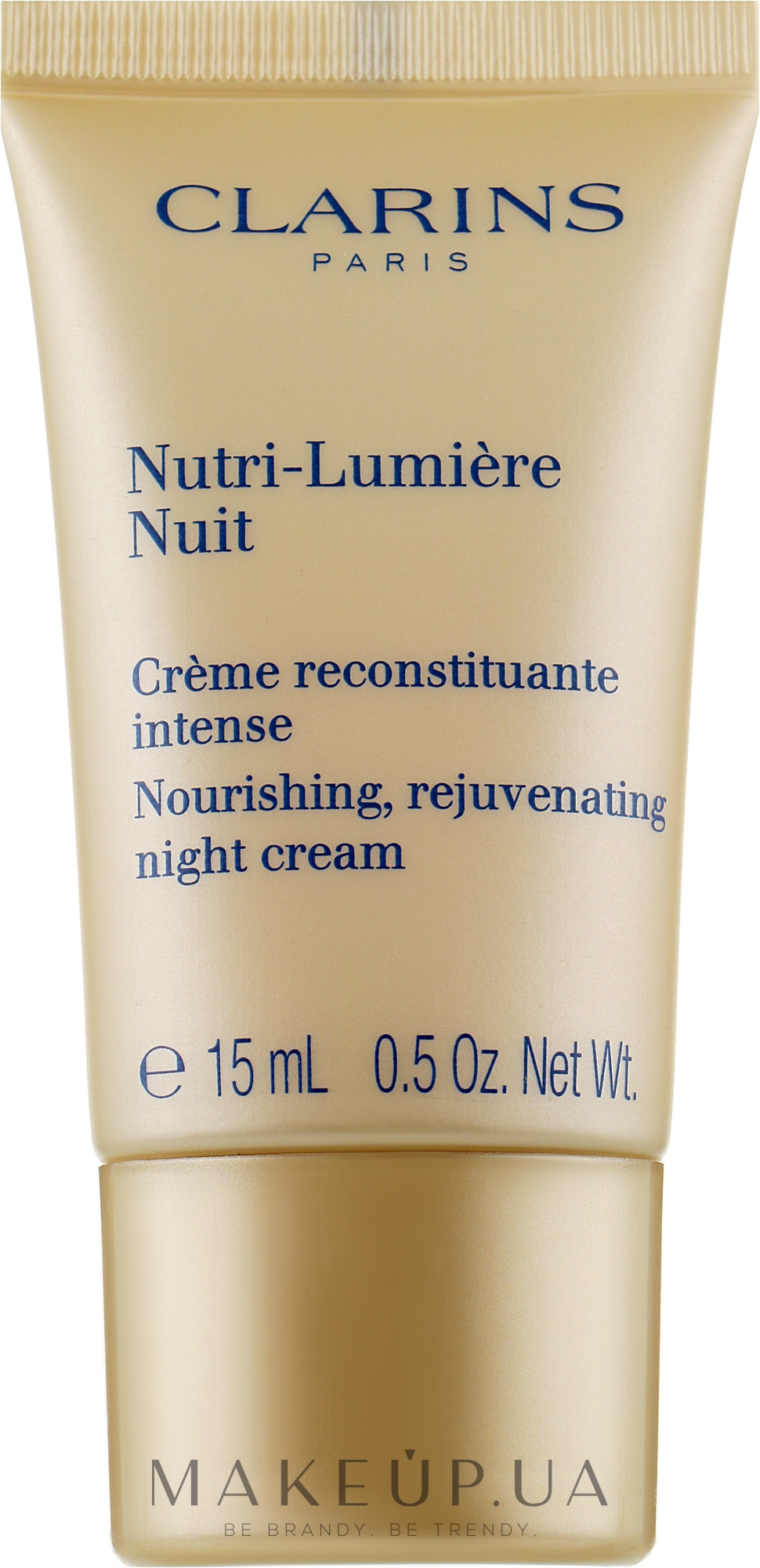 CLARINS Питательный антивозрастной ночной крем, придающий сияние зрелой коже Nutri-Lumière 15 мл. Без коробки Цена 1999 р.