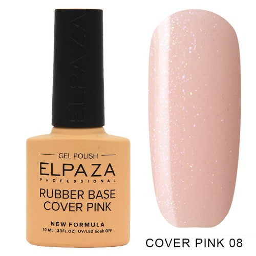 - Elpaza Rubber Base Cover Pink 008