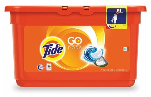 Tide  -- Go Pods  , 15 , 299 