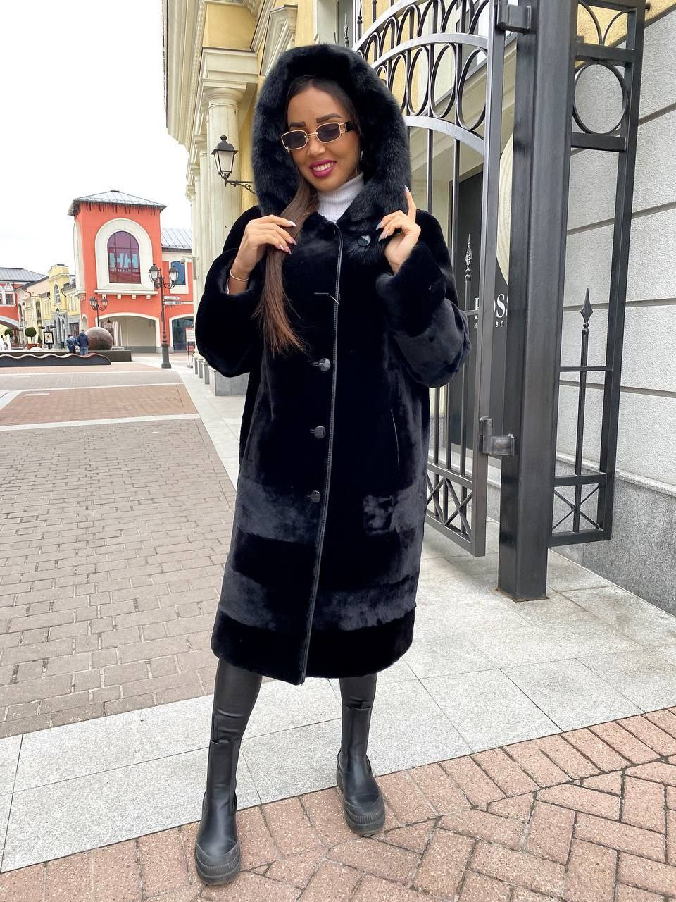 Шубка из мутона