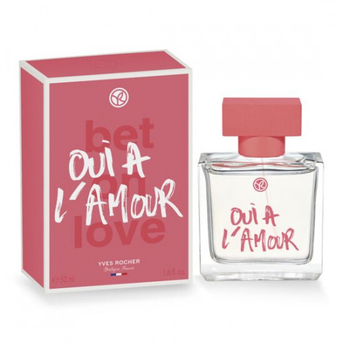 1550 руб - Скидка 60% Парфюмерная Вода «Oui à l’Amour», 50 мл КОД 07396