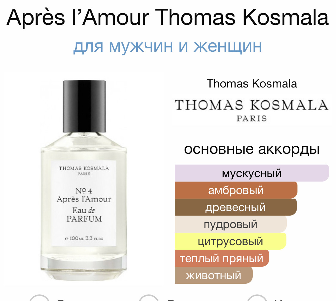 Apres l'Amour Thomas Kosmala