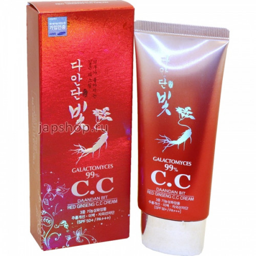 Jigott Daandanbit Red Ginseng C.C. Cream   -, 50  (8809541280993)