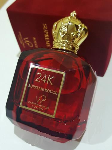 24K Supreme Rouge, Paris World Luxury 100 .  5 =505+%+