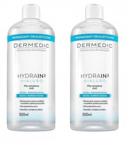 Dermedic hydrain 3 hialuro   500  538,00+18%   1  (     1076,00+18%)     4   1 
