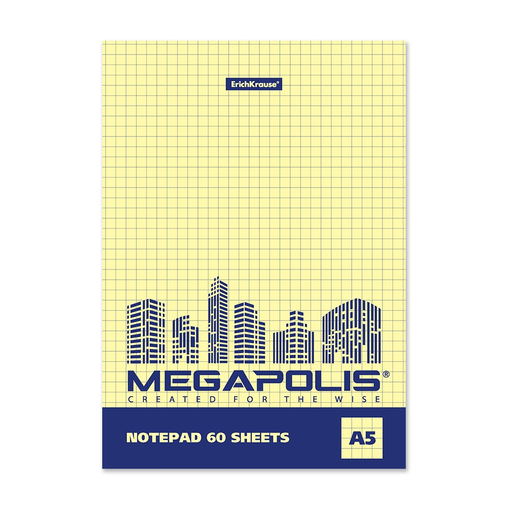 49800    ErichKrause® MEGAPOLIS® Yellow Concept, 5, 60 , ,     40+%   3 .jpg