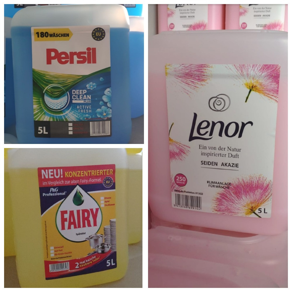 . Persil, Lenor, Fairy, Ariel