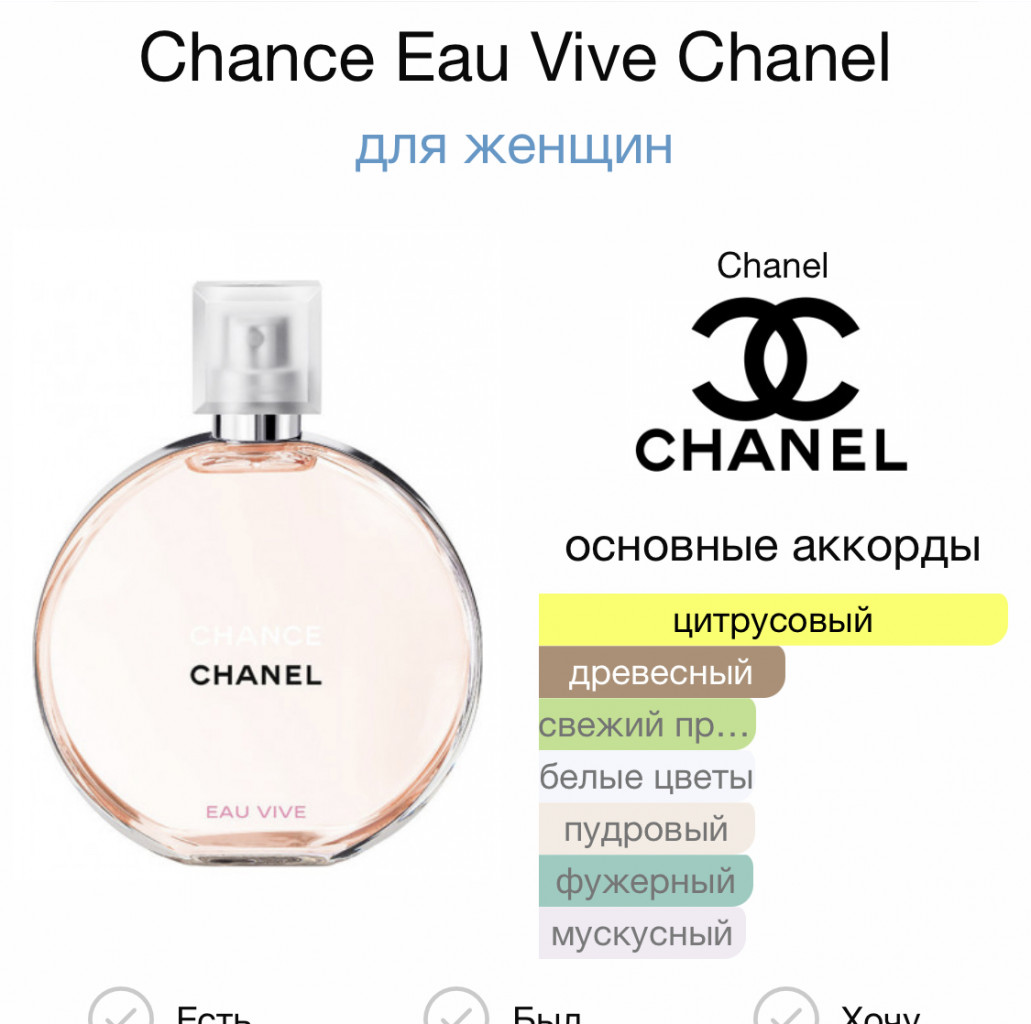 CHANEL Chance Eau Vive