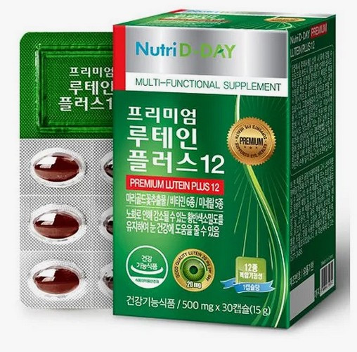     30  NUTRI D-DAY MEGAREX LUTEIN PLUS12 500 mg 420