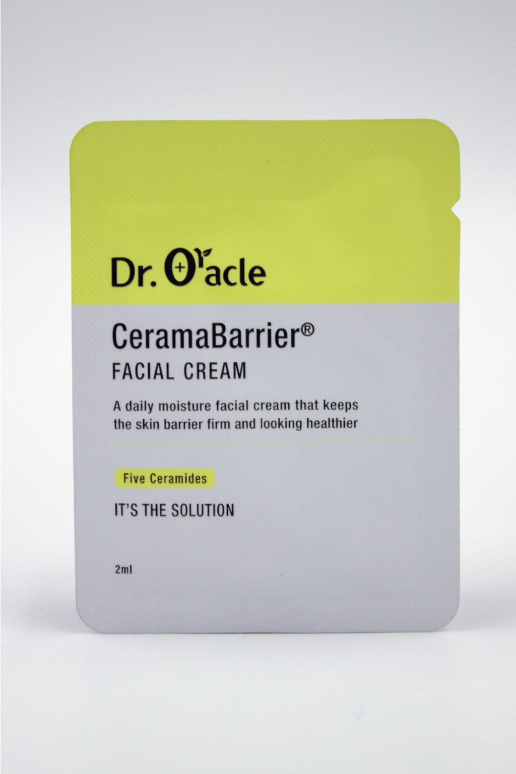 DR.ORACLE - КРЕМ ДЛЯ ЛИЦА С КЕРАМИДАМИ CERAMABARRIER FACIAL CREAM, 2 ML. Крем защищает кожный барьер от различных эффектов окружающей среды, а также увлажняет и восстанавливает кожу благодаря содержанию 5 видов керамидов, которые заполняют гидролипидный с