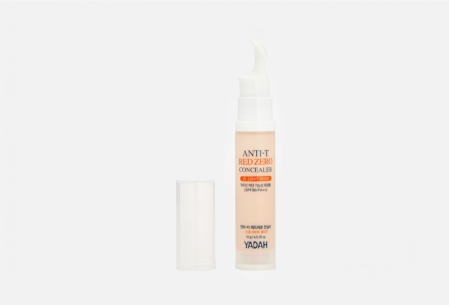 Yadah Anti-t red zero concealer Точечный консилер для проблемной кожи, Тон 21 Светло-бежевый,10 мл. Цена 299 р.