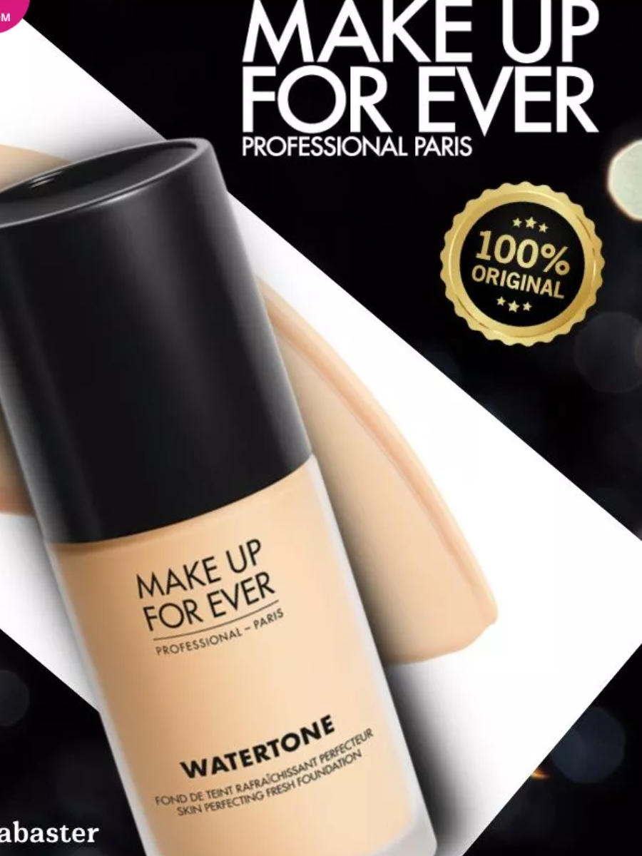 Make Up For Ever Waterton Foundation  ,  Y215 Yellow Alabaster, 40 .  1499 .