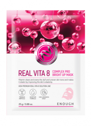        Real Vita 8 Complex Pro Bright Up Mask 1 43 +%