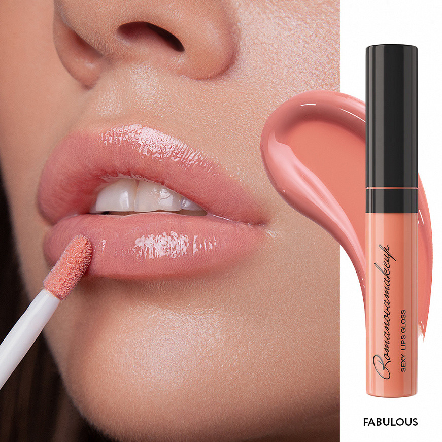 Romanovamakeup Sexy Lips Gloss   ,  FABULOUS, 8,5 .    599 .