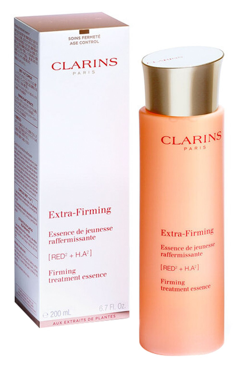 Clarins Extra-Firming Firming Treatment Essence Антивозрастной укрепляющий и смягчающий флюид для лица, 200 мл. Цена 2399 р.