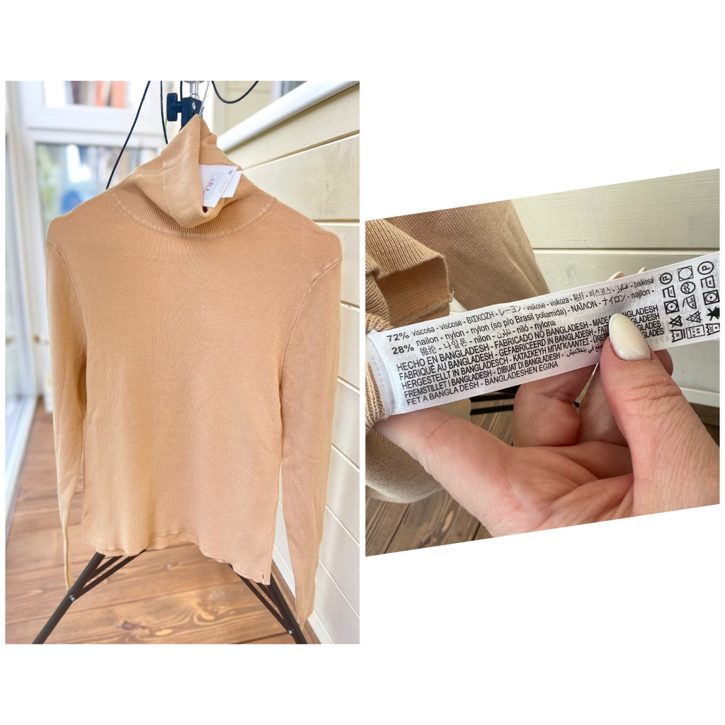 Водолазка Zara, укороченная, размер XL, 1600 ру