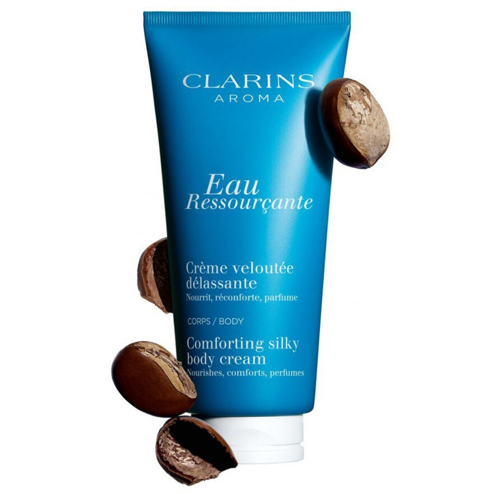 Clarins Aroma Eau Ressourcante Comforting Silky Body Успокаивающий крем для тела, 200 мл. Цена 1899 р.