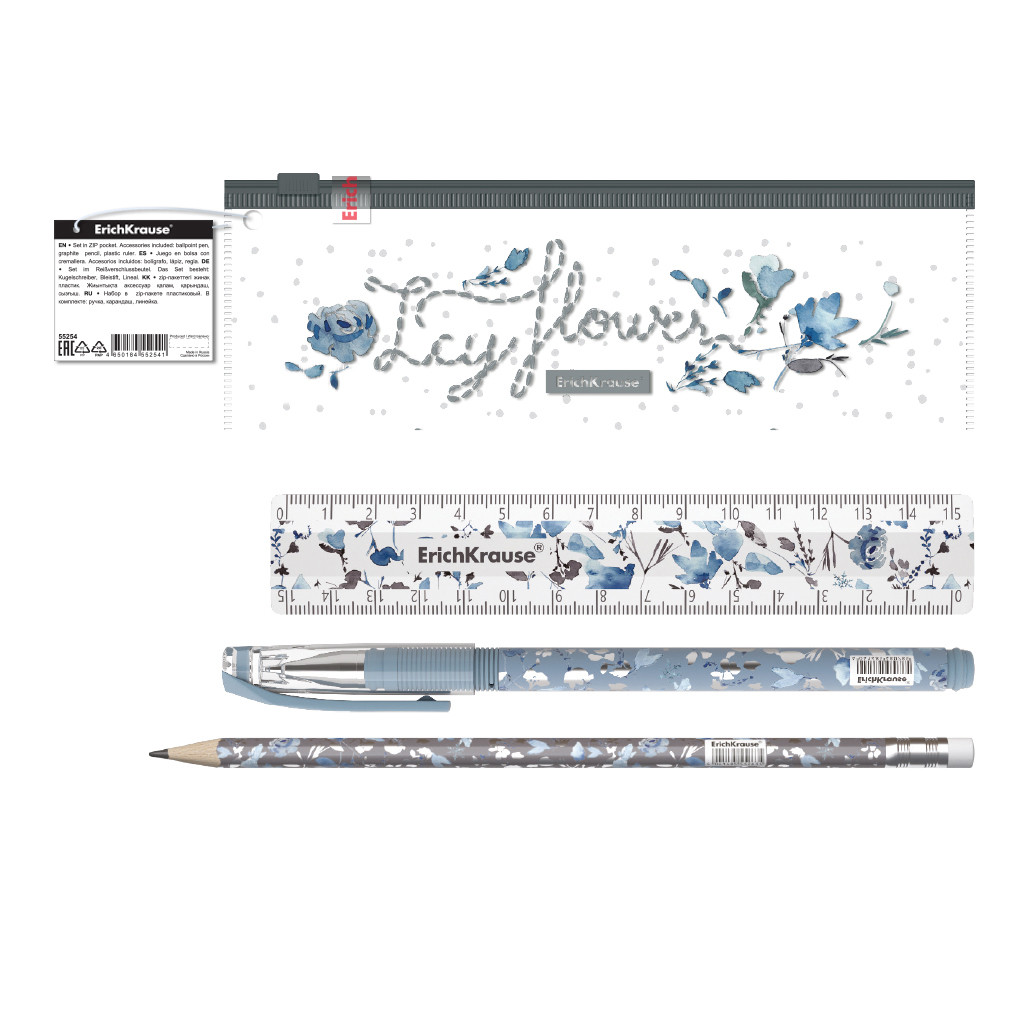 55254 Набор в zip-пакете ErichKrause® Frozen Beauty (в пакете по 12 шт.) Цена 125+% в наличии 2 шт.jpg
