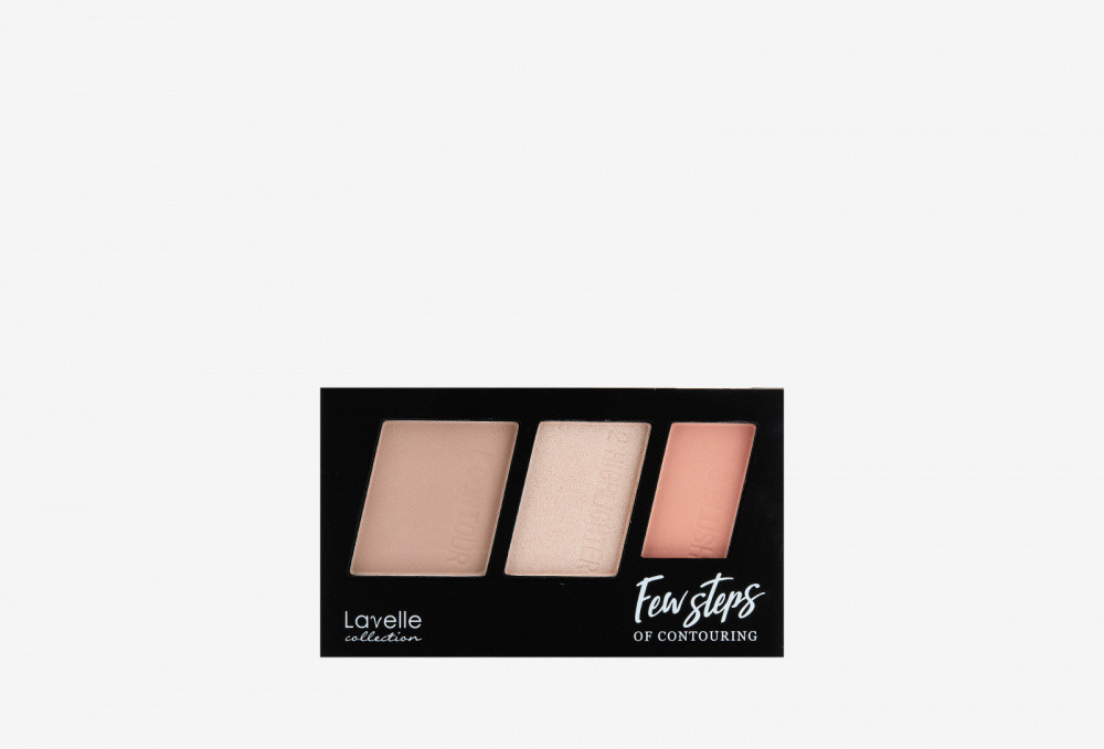 Lavelle Collection Few steps Палетка для контуринга, 03 rose beige, 12 г. Цена 299 р.