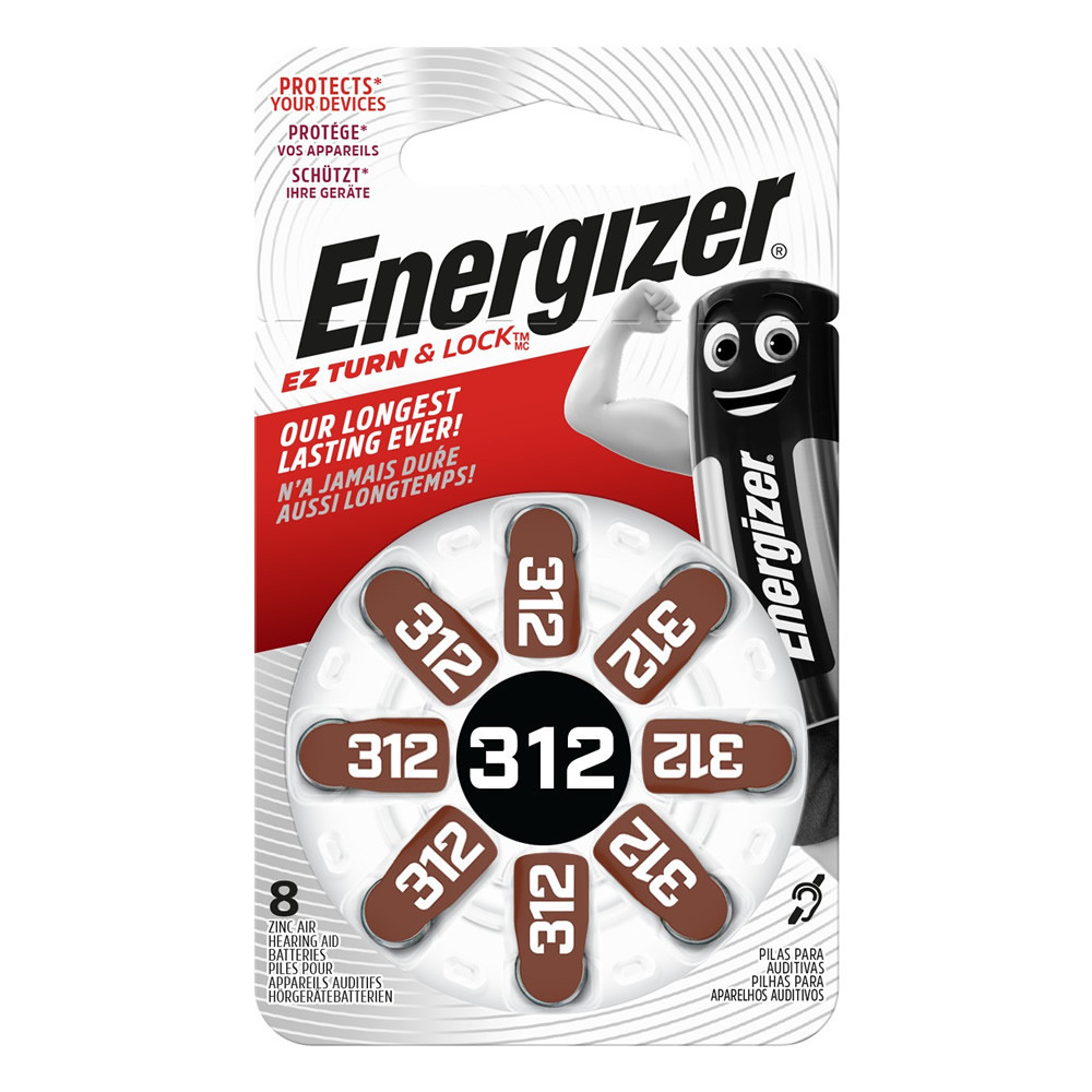  Energizer ZA312 1.4V (8) 501   8 +18%