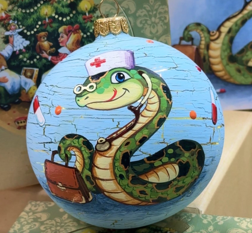 Шар кракле Змейка Доктор.jpg