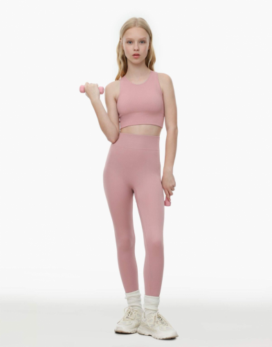 265+% Брюки спортивные GSBОООО22 розовый/Девочки 8-12 Gloria Jeans арт. Брюки спортивные GSBОООО22 розовый/Девочки р.140