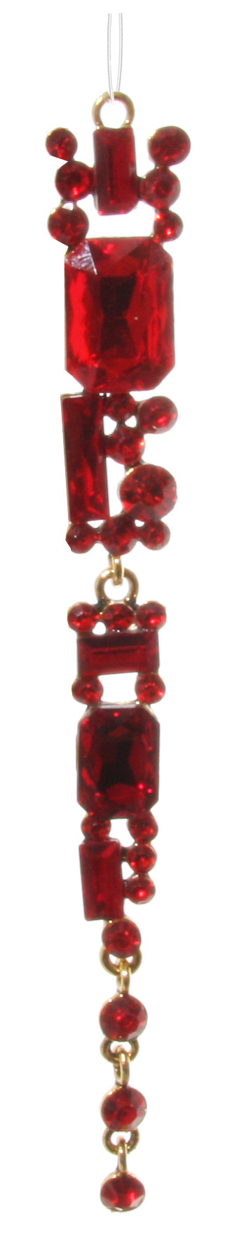 58574 Gem icicle red gold 14,5cm a = max width b = base width h = height Min amount (MOQ) 16 7,22 
