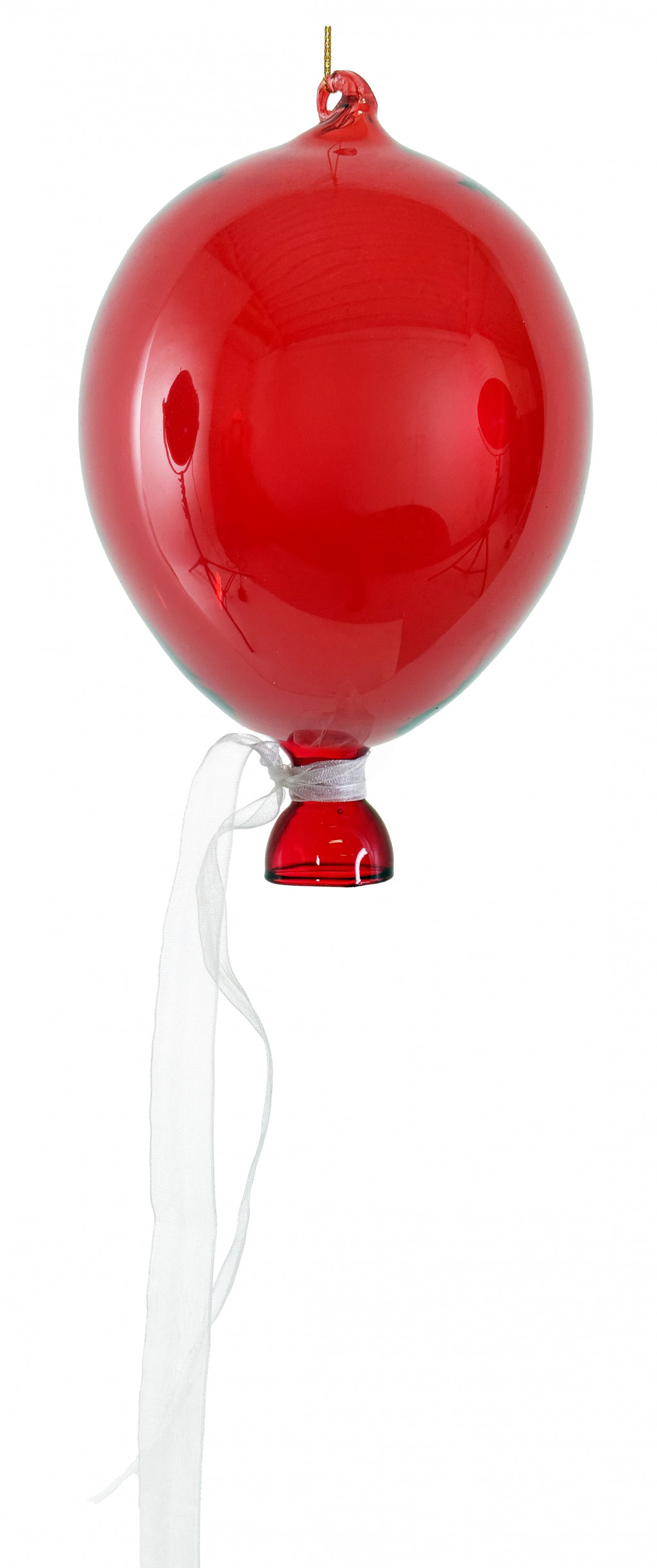 70823 Glass balloon transparent red 21cm a = max width b = base width h = height Min amount (MOQ) 12 - 14,14 