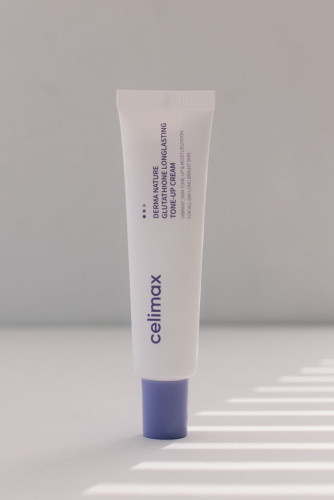 Осветляющий, выравнивающий тон и придающий сияние крем c глутатионом Celimax Derma Nature Glutathione Longlasting Tone-Up Cream 35ml.jpeg