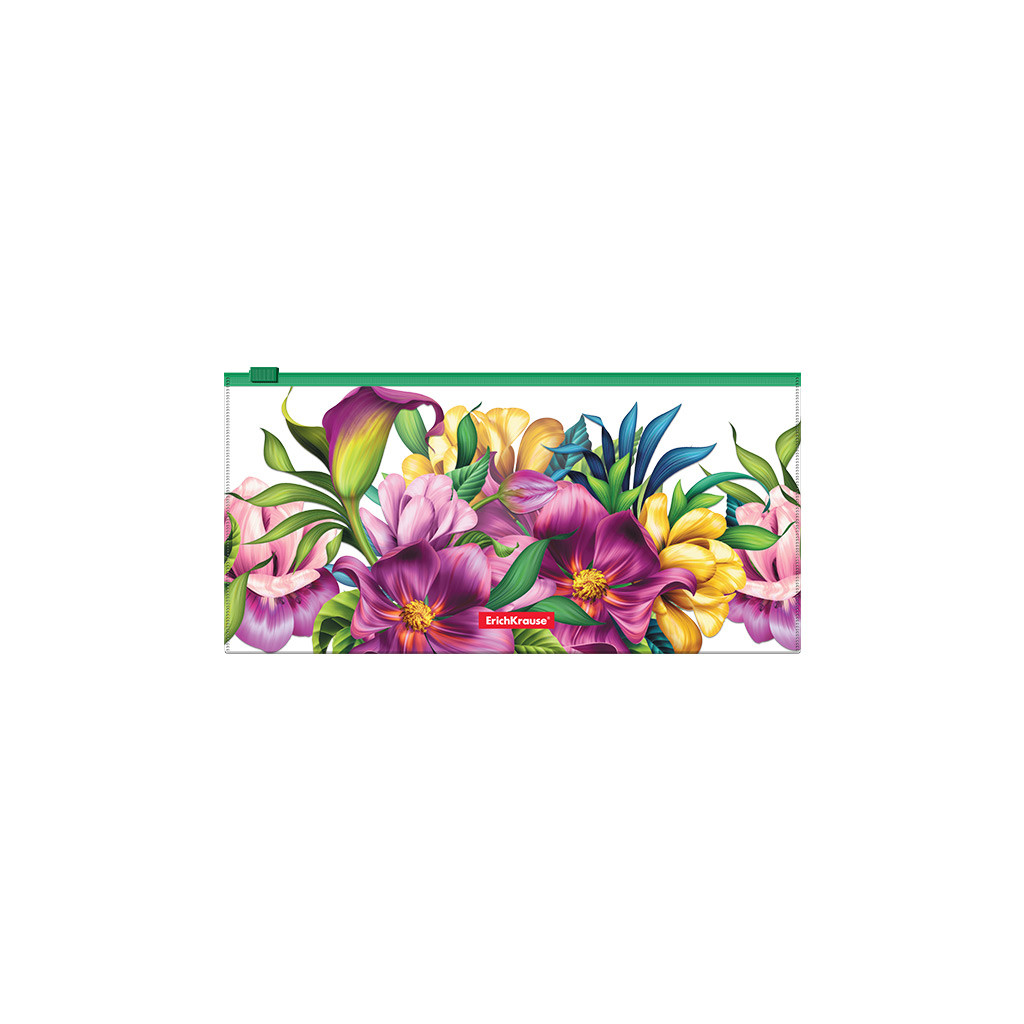 55343 Zip-пакет пластиковый ErichKrause® Tropical Flowers, Travel (в пакете по 12 шт.) Цена 22,2+% в наличии 4 шт. МИНИМАЛЬНЫЙ ЗАКАЗ 4 ШТ.jpg