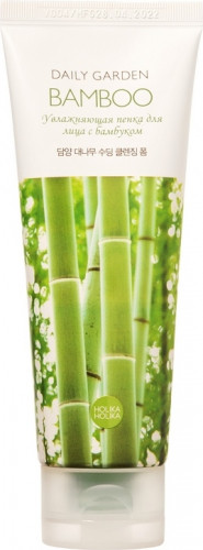 Daily Garden Bamboo Увлажняющая пенка для лица с бамбуком, 120 мл, Holika Holika 355+%.jpeg