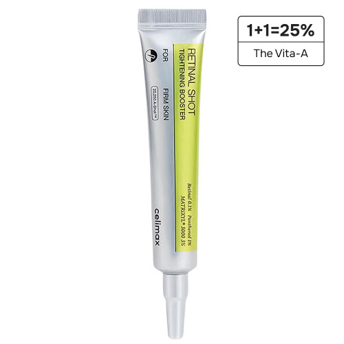 Подтягивающий бустер-крем с ретиналем Celimax The Vita-A Retinal Shot Tightening Booster 15мл 845руб+%