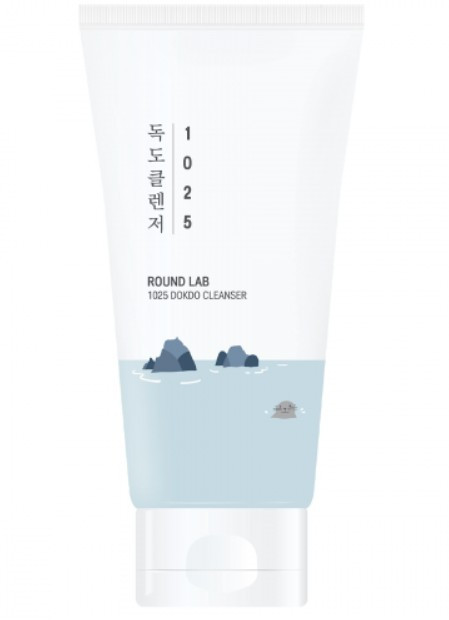 ПРОБНИК Round Lab Мягкая пенка для умывания с морской водой 1025 Dokdo Cleanser_30р