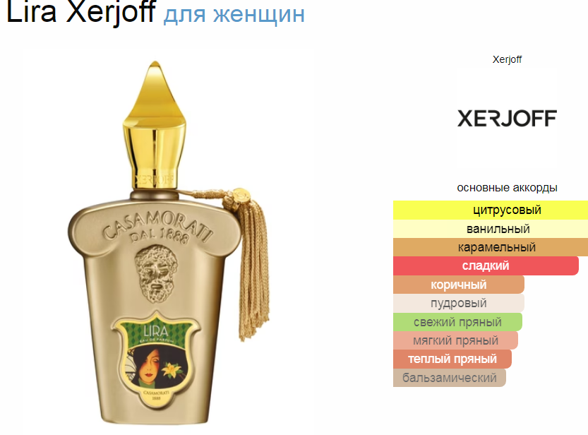 Lira Xerjoff 100